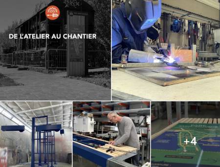 Notre atelier de fabrication d'enseignes publicitaire